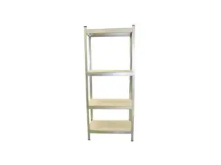 3 stk. Work-it Stålreol 4 hylder 280 kg. 35x75x180cm.