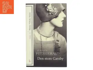 Den store Gatsby : roman (Ved Jørgen Nielsen) af F. Scott Fitzgerald (Bog)