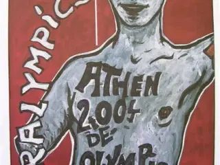 Litografi aldrig være ophængt - NYE