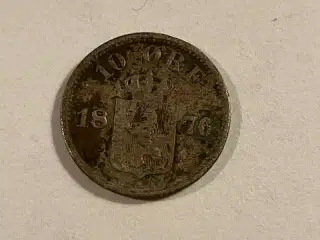 10 øre 1876 Norge
