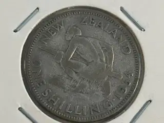 New Zealand One Shilling 1934
