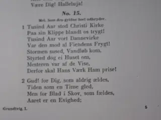 N.F.S.Grundtvig, Sangværk