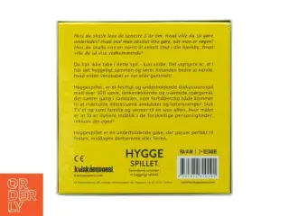 Hyggespillet brætspil (str. 14 x 14 x 4,5 cm)