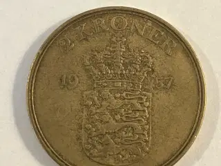 2 Kroner Danmark 1957