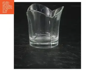 Klart glasvase (str. 9x6 cm)