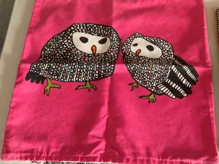 Pude betræk med ugle (50X50)