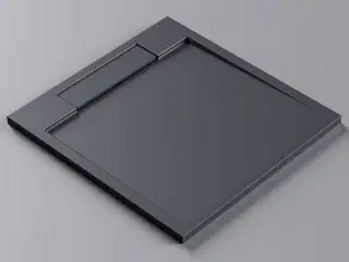 Brusebund af massiv sten 