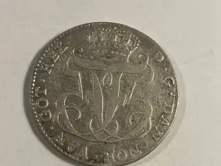 24 skilling 1757 Denmark