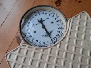 Gammel tysk badevægt