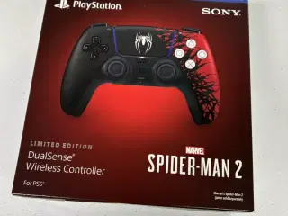 Uåbnet Playstation 5 controller spiderman 2  