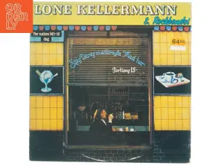 Vinylplade og albumomslag (str. 31 x 31 cm)