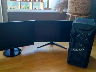 i7-PC+2 skærme