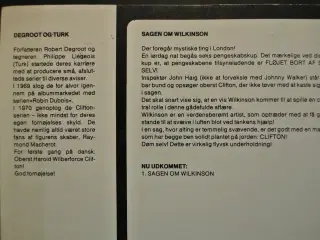 clifton 1. sagen om wilkinson, Af degroot og turk,