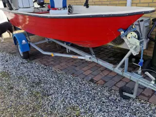 Jolle til fiskeri