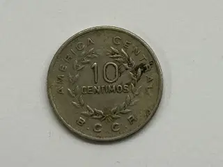 10 Centimos Costa Rica 1972