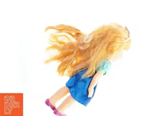 Dukke med langt hår og krone, Elsa fra Disney (str. 35x10 cm)