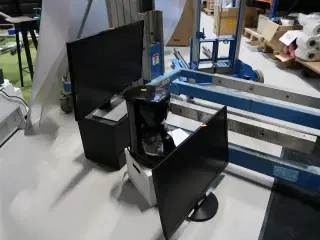 2 stk. computerskærme ASUS VS247, DELL