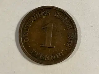 1 Pfennig Germany 1912