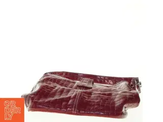 Rød skuldertaske (str. 33 x 27 cm)