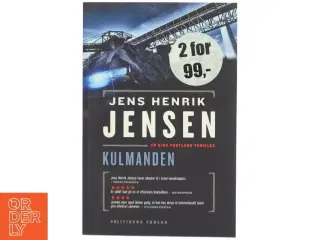 Kulmanden af Jens Henrik Jensen (f. 1963) (Bog)
