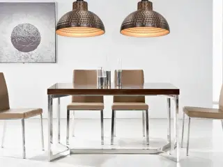 Loftlamper halvkugle 2 stk. kobberfarvet