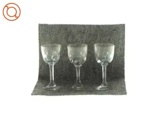 Holmegaard snapseglas (str. Hø: 9 X 4 cm)