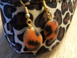 ØRERINGE med LEOPARD-mønster65