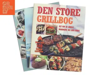 3 grillbøger Den Store Grillbog (Bog)