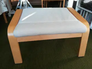 Poäng taburet i birk fra Ikea