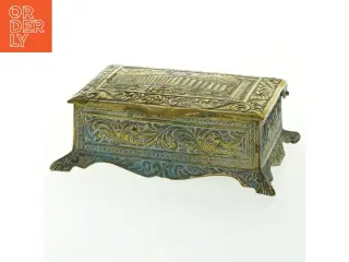 Dekorativ skrin med antikt motiv (str. 14x10 cm)