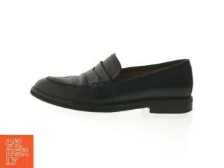 Sort læderloafers fra flatted (str. 38 )