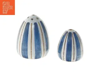 Keramiske salt- og peberbøsser (str. 7 cm)