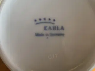 Krus grå ternet kaffe/ the kop