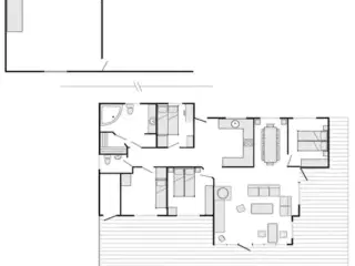 Energivenligt sommerhus beliggende n�r ved L�nstrup
