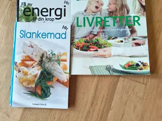 4 styks opskrift bøger.