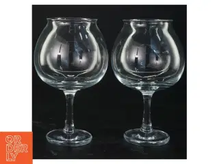 Holmegaard Ballet Cognac Vin Glas fra Holmegaard Glasværk UBRUGT I ORIGINAL EMBALLAGE(str. 18 x 11 cm)