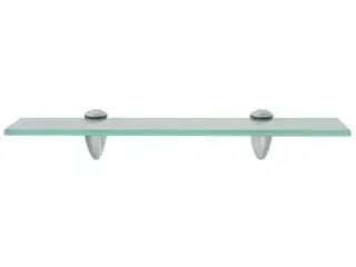 Svævehylde glas 40x10 cm 8 mm