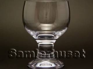 Kroglas Portvinsglas. H:90 mm.