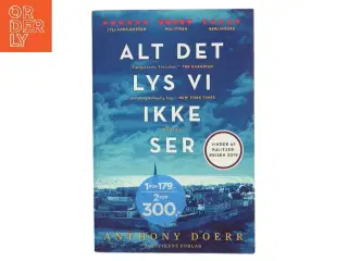Alt det lys vi ikke ser af Anthony Doerr (Bog)