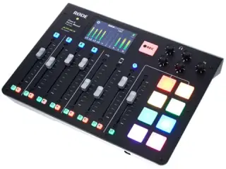 Rode Rodecaster Pro mixer. Podcast Mixer