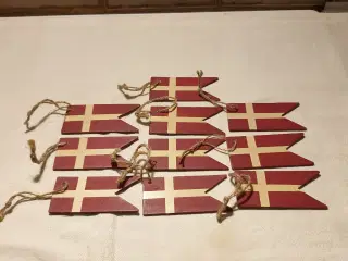 Træflag 10stk ialt5kr