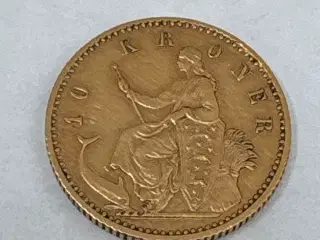 Guldmønt fra 1898. 10 kr. 