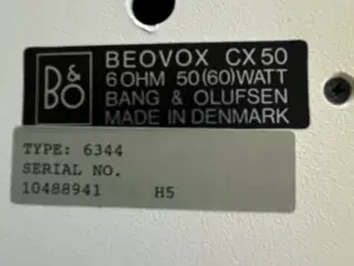 Beovox cx50 hvide højtalere + linksystem