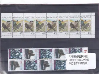 Færøerne - 2 Hæfteblokke - Postfrisk