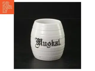 Krydderikrukke i porcelæn fra Villeroy & Boch (str. H 7 cm. ø. 6,5 cm)