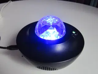 Galaxy Starry Light Projector med Bluetooth og USB