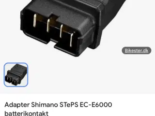 Lader ec-e6000 og adapter til elcykel 