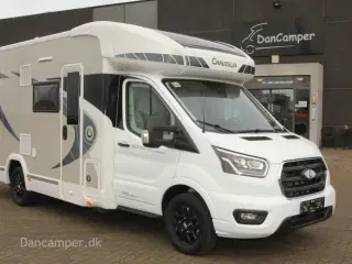 2022 - Chausson Titanium 627 GA Premium   2022 model. Enkeltsenge + hæve-/sænkeseng, 5 selepladser, 4 sovepladser mulighed for 5, 170Hk Aut, Bi-Xeneon med ledlys,meget udstyr