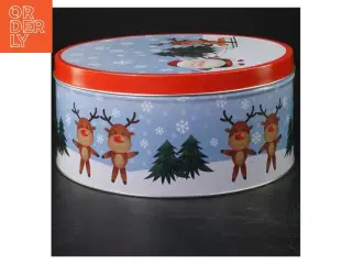 Julekagedåse fra Coop (str. Ø. 18 cm)