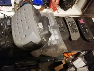 Batteridrevet slibemasker